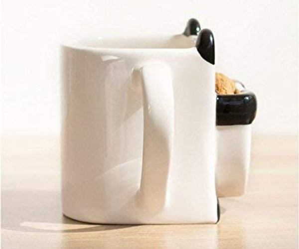 Panda Hug Cookie Warmer Mug