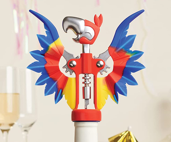 Parrot Wine Bottle Opener