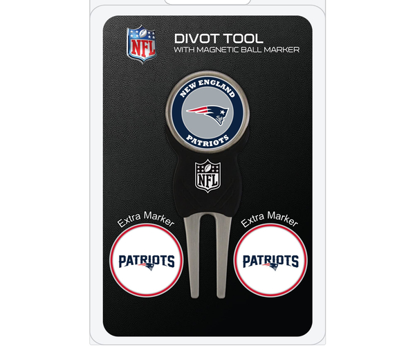 Patriots Golf Markers and Divot Tool