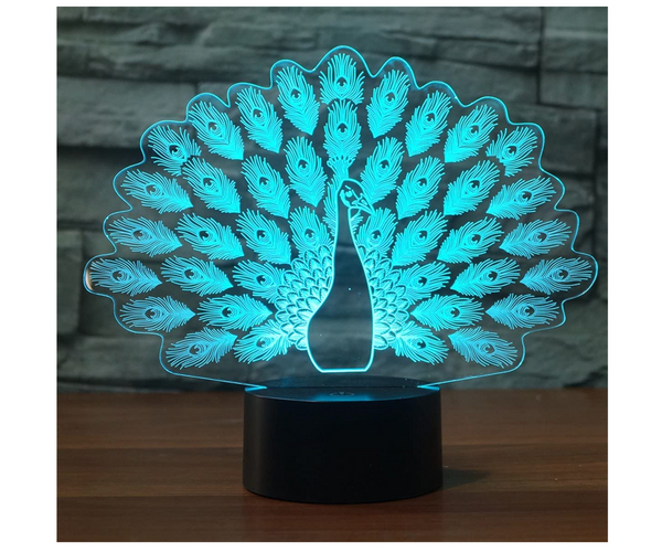 Peacock Nightlight