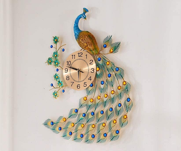 Peacock Wall Clock