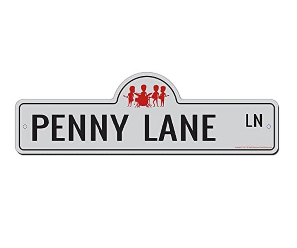 Penny Lane Sign