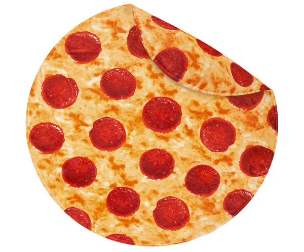 Pepperoni Pizza Blanket