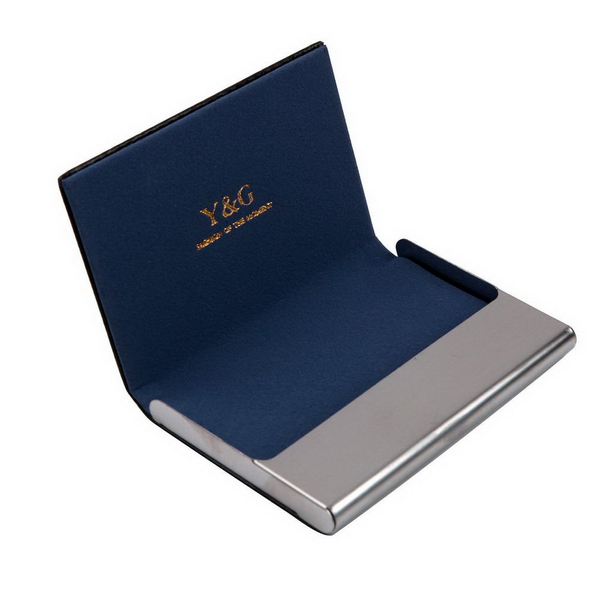 Personalized Leather Business Card Holder