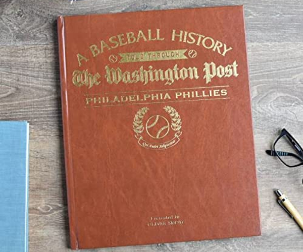 Personalized Baseball History Book