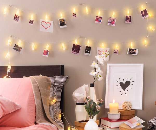 Photo Clip Fairy Lights