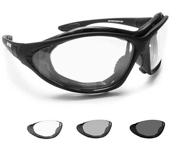 Photochromatic Motorcycle Glasses