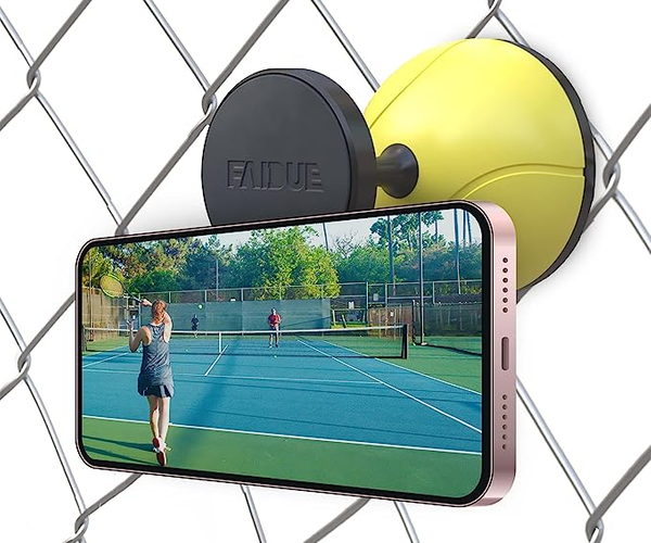 Pickleball Court Phone Fence Holder