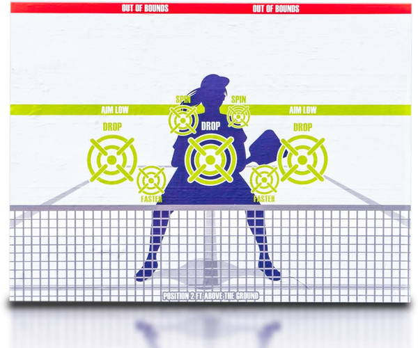 Pickleball Dink Practice Pad and Rebounder