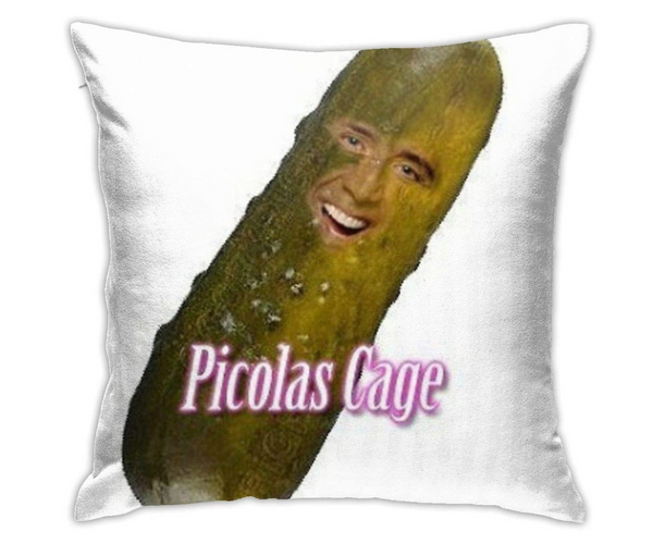 Picolas Cage Pillow