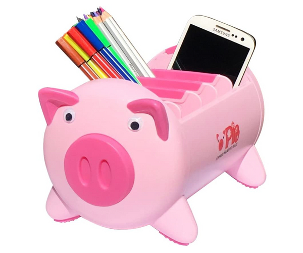 Pig Office Accessory Holder