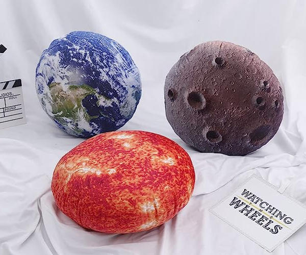 Planets Throw Pillow