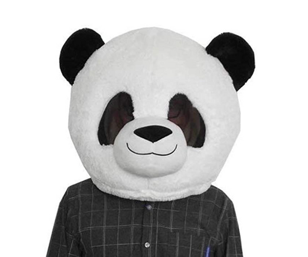 Plush Panda Costume Head