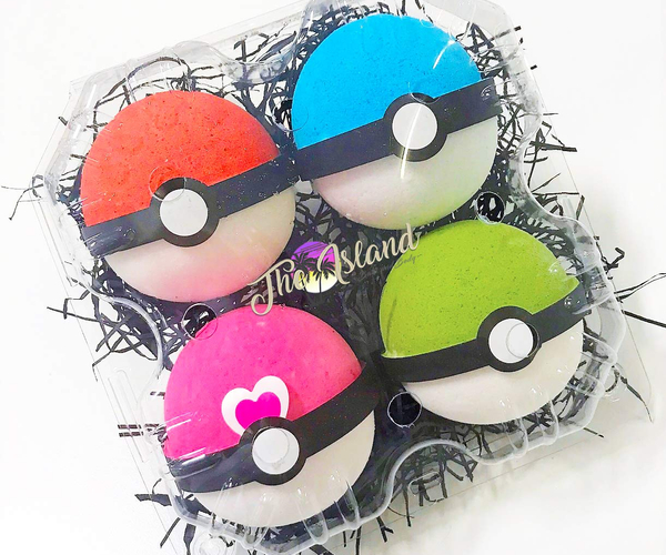 Pokemon Surprise Bath Bombs