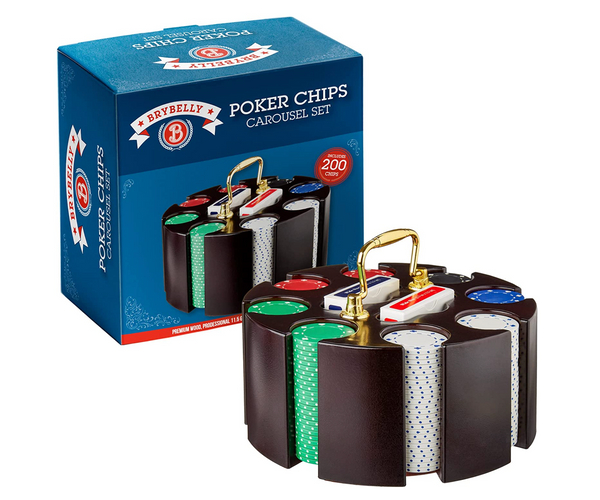 Poker Chip Carousel Set