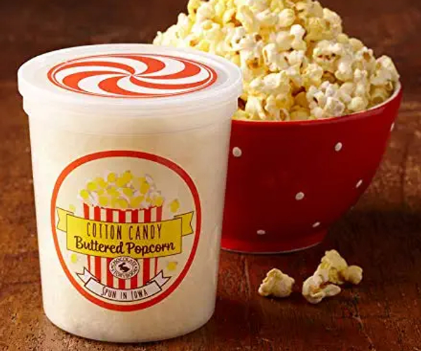 Popcorn Cotton Candy