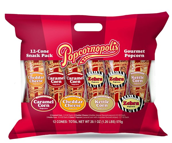 Popcornoplis Gourmet Popcorn Pack