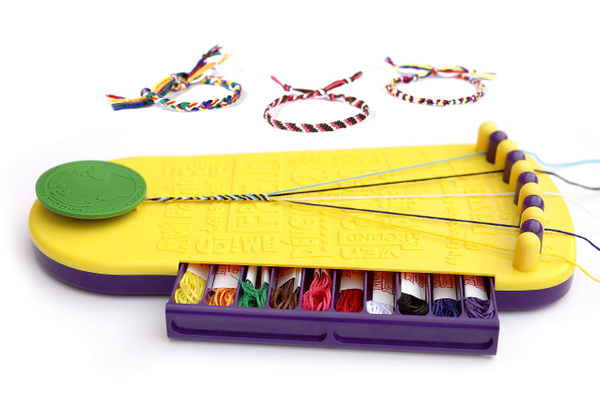 Portable Friendship Bracelet Maker
