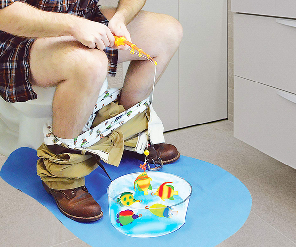 Potty Fisher Toilet Game
