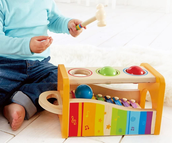 Pound & Tap Bench With Slide Out Xylophone