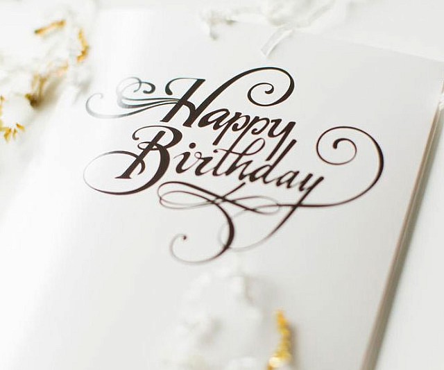 Never Ending Singing Birthday Card