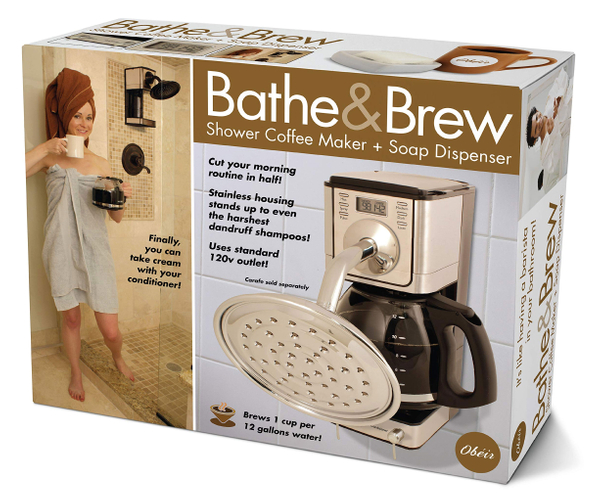 Prank Gift Box Bathe & Brew Coffee Maker