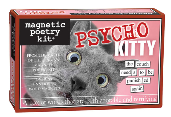 Psycho Kitty Magnetic Poetry Kit