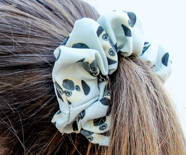 Pug Scrunchies