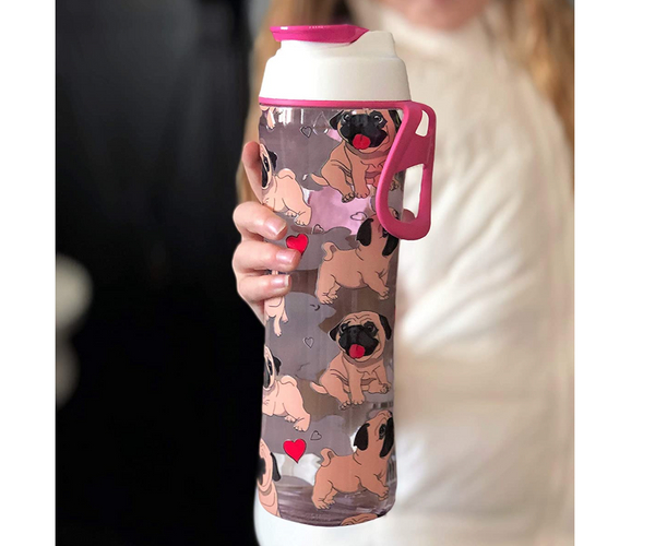 Pug Water Bottle