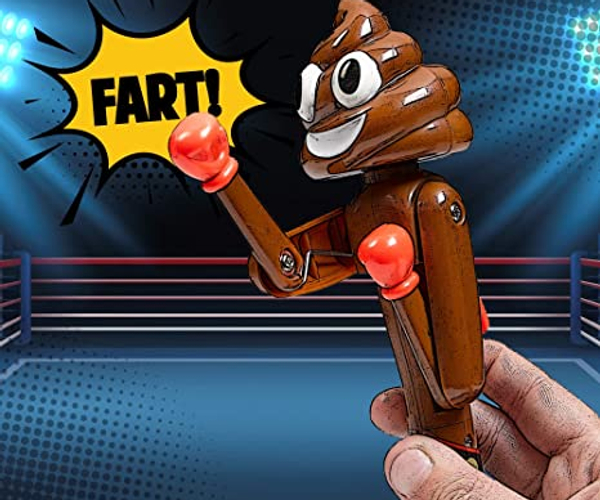 Punching Poop Turd Pen