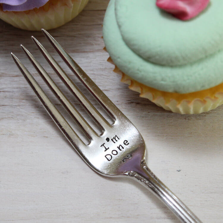 Put A Fork In Me I'm Done Utensil