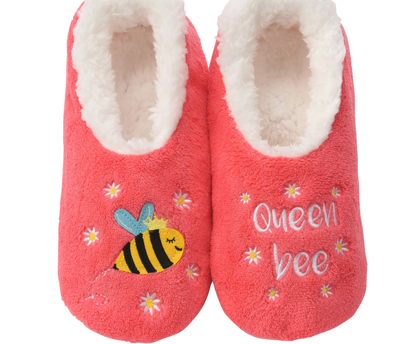 Queen Bee Slipper Socks