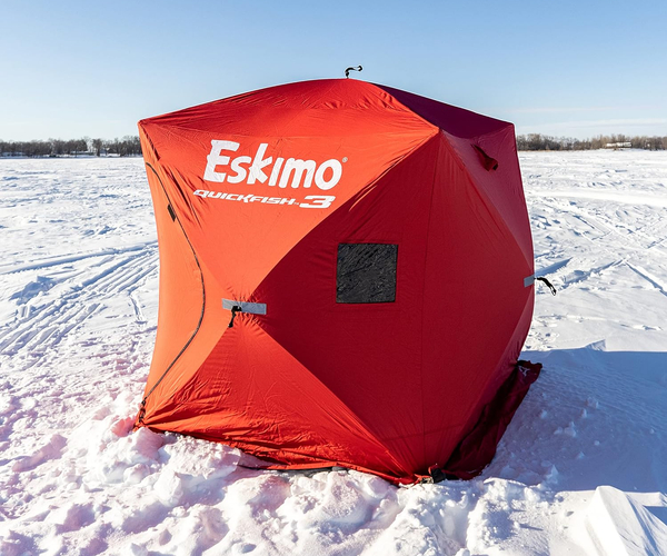 QuickFish 3-Person Ice Fishing Tent