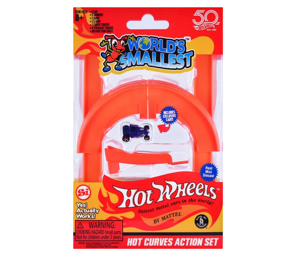 World's Smallest Hot Wheels Curve Set