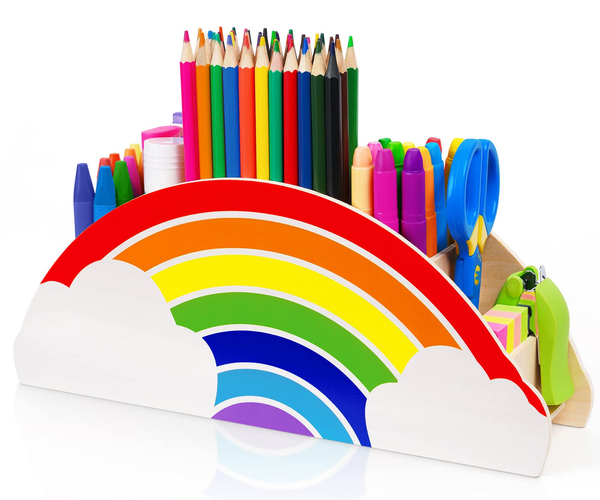 Rainbow Desk Organizer