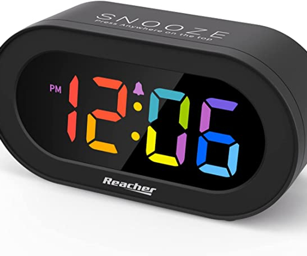 Rainbow Digital Alarm Clock