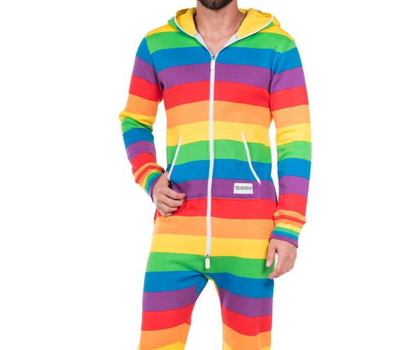 Rainbow Onesie Pajamas