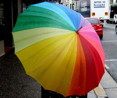Color Wheel Umbrella