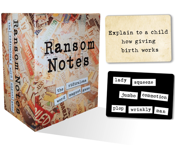 Ransom Notes Card Game