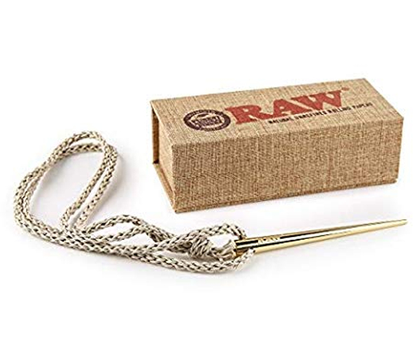 RAW Rolling Papers Gold Poker Necklace
