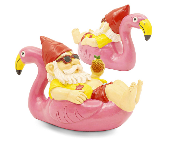 Ready to Flamingle Relaxing Gnome