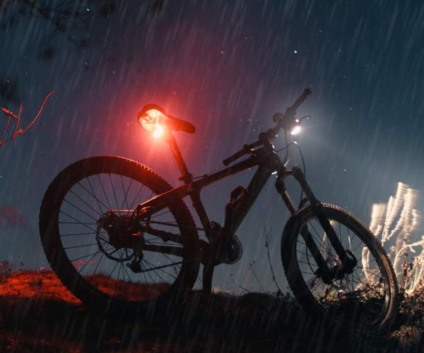 Rechargeable High Lumen Bike Light Set