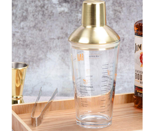 Recipe Cocktail Shaker Set