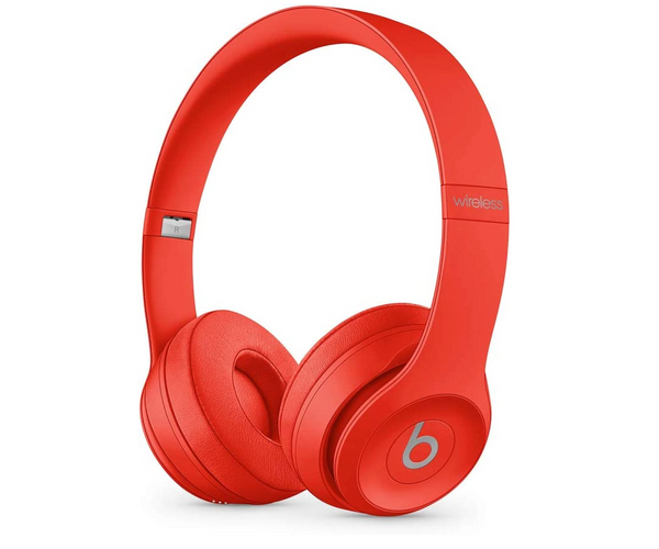 Red Beats Solo Wireless Headphones