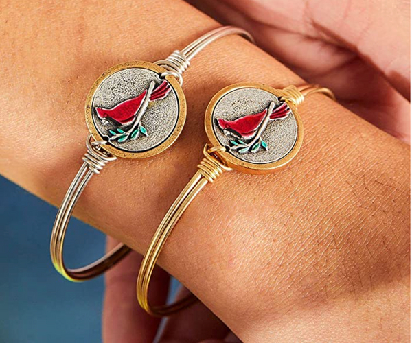 Red Cardinal Bangle