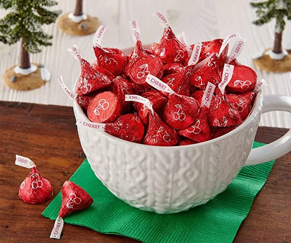 Red Cherry Cordial Hershey Kisses