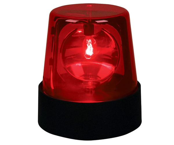 Red Novelty Police Light
