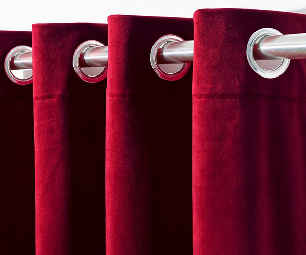 Red Velvet Theater Curtains