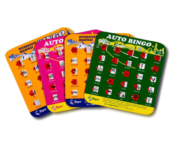 Regal Games Original Auto Travel Bingo Set