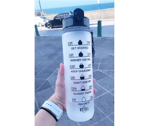 Reminder Water Bottle
